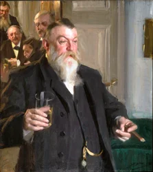Ein Toast in der Idun-Gesellschaft